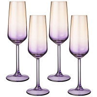 Набор бокалов 04шт/наб. стекло "RAINBOW" 195мл арт.312-141