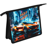 Папка школьная для тетрадей А5 на молнии (deVENTE) Fast Or Last 3D арт.8056566