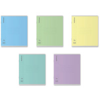 Тетрадь пластиковая обложка  А5 клетка 96 листов (ErichKrause) Классика CoverPrо асс. арт.56395