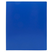 Папка на 2-х кольцах А4 18мм D-13мм пл. 0,5мм синяя (Ст.20)