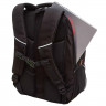 Рюкзак для мальчиков (Grizzly) арт RU-432-3/1 черный-красный 31х42х22 см