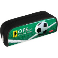 Пенал-косметичка 1 отделение (Hatber) Пенальти мягкий 210х80х40мм арт.Npk_65244