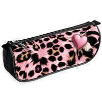 Пенал-косметичка 1 отделение (Hatber) Модный принт мягкий 200х95х50мм арт.NPk_76316