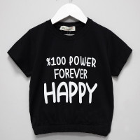 Футболка для девочки арт.Do-minik 95201 размер 30/122-36/140 цвет черный