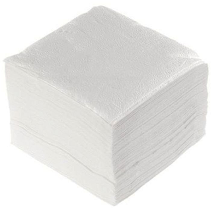 Салфетки бумажные 100штук в пачке Белые