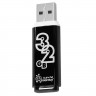 Флеш диск 32GB USB 2.0 Smartbuy Glossy series SB32GBGS-K, черный