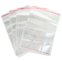 Пакет фасовочный с замком и скотчем (БОПП)  24*28мм, 30 мкм 100шт/уп (Ст.)