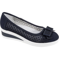 Туфли для девочки (Mursu) синий верх-искусственная кожа подкладка-натуральная кожа размерный ряд 35-39 арт.217080