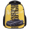 Ранец для мальчиков школьный (Hatber) ERGONOMIC Mini Black car 35х27х15 см арт.NRk_86049