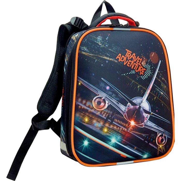 Ранец для мальчиков школьный (Ставиа) Авиа мультиколор 30х38х16см арт 8256Б