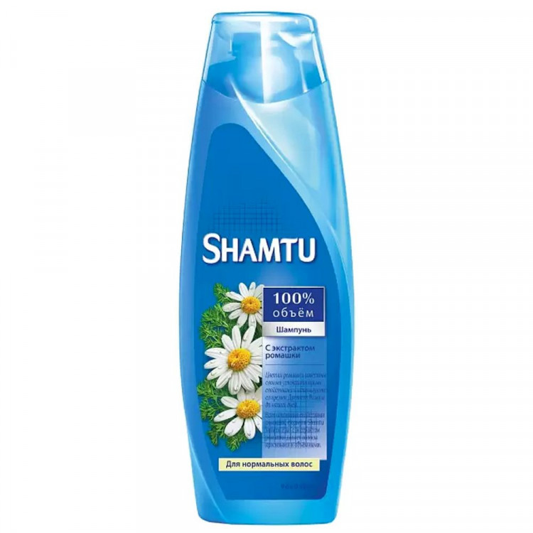 Шампунь для волос Shamtu 360 мл Питание с экстрактом ромашки