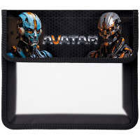 Папка школьная для тетрадей А5 на липучке 2 отделения (Hatber) Аватар арт.AMp_06059