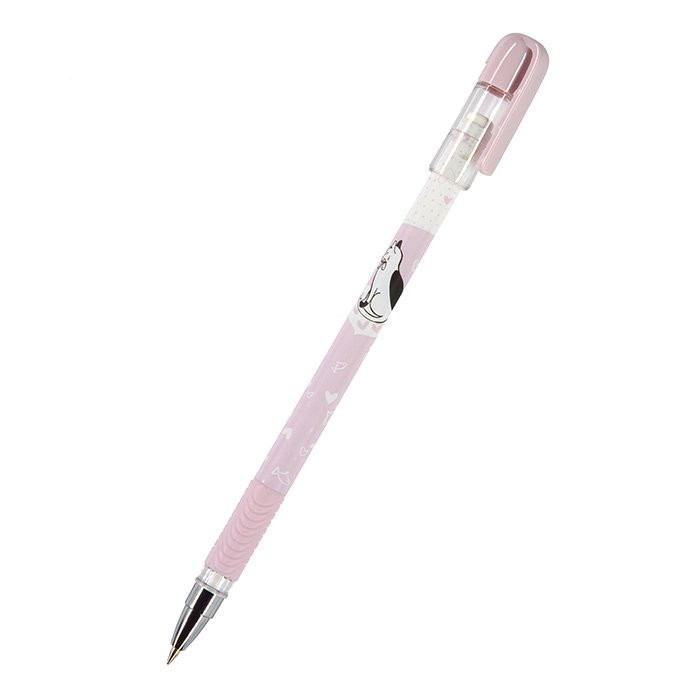Ручка шариковая не прозрачный корпус (BrunoVisconti) MagicWrite Киска, синяя, 0,5мм