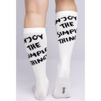 Гольфы хлопок арт.П111 80% хлопок, 18% полиамид, 2% эластан цвет белый (CLE)