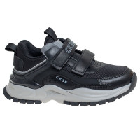 Кроссовки для мальчика (Сказка) черный верх-искуственная кожа подкладка-текстиль артикул R060674031DA