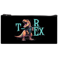 Пенал-косметичка 1 отделение плоский (ОНИКС) ПМП 17-20 Стильный дино ткань