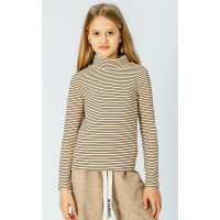 Водолазка для девочки арт.Deloras 21948 размер 34/134-44/164 цвет бежевый