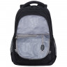 Рюкзак для мальчиков (GRIZZLY) арт RU-137-2/1 черный - белый 32х47х18 см