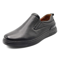 Полуботинки для мальчика (NASITE) черный верх-искусственная кожа подкладка-искусственная кожа размерный ряд 40-45 артикул chj-D106-1C