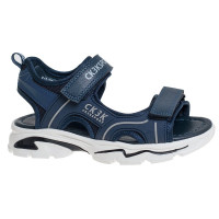 Сандалии для мальчика (Сказка) темно-синий верх-искусственная кожа подкладка-натуральная кожа размерный ряд 32-37 арт.R101771521DB