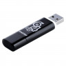 Флеш диск 64GB USB 2.0 Smartbuy Glossy series SB64GBGS-K, черный