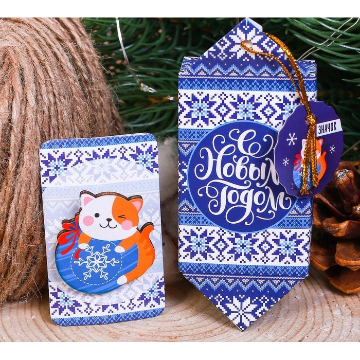 Значок карнавальный "Котенок" 3,5*4см арт.3392252