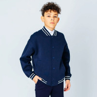 Бомбер для мальчика (Делорас) арт.71629W размер 34/134-44/164 цвет синий