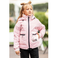 Куртка осенняя для девочки (БАТИК) арт.Вера/1 цвет розовый