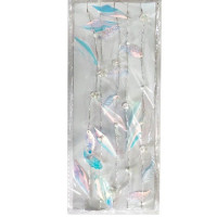 Украшение декоративное "Бусы" 120см листики перламутр арт.86399