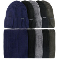 Комплект зимний для мальчика (Полярик) арт.G-20-19 размер 56-58 (шапка+снуд) цвет в ассортименте