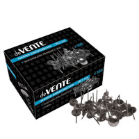 Кнопки канцелярские 10мм 50шт/уп. deVENTE никель арт.4132403