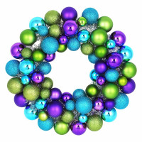 Венок декоративный 39см "Венок из шаров" арт.374-541