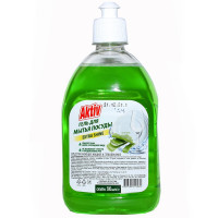М/с для посуды Aktiv  500мл алоэ-вера  (ст.18)