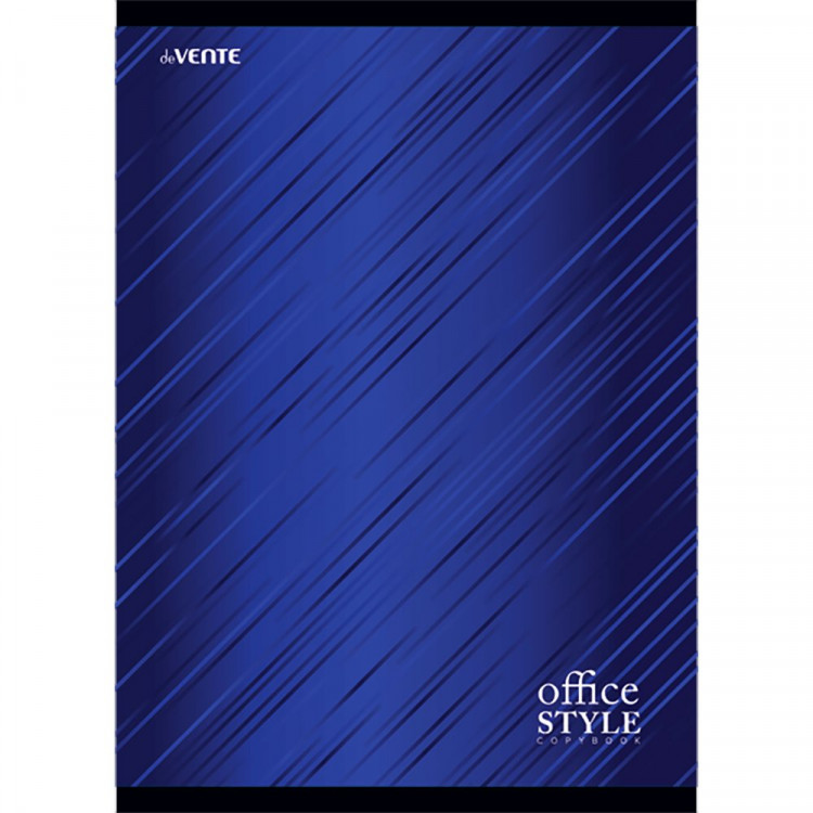 Тетрадь А4 клетка 80 листов скоба (deVENTE) New Classic обложка целлюлозный картон + ВД-лак арт.2058203
