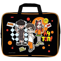 Папка А4 текстиль на молнии ручка-тесьма (Hatber) Влад А4 арт.NSn_31118