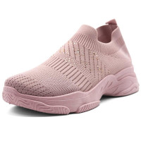 Кроссовки для девочки (HALILU) цвет розовый верх-текстиль подкладка-текстиль арт.mfx-621-5