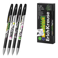 Ручка гелевая ПИШИ-СТИРАЙ (ErichKrause) R-301 Magic Gel Stick Dino Hobby синий, 0,5мм арт.63142