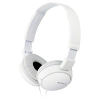 Наушники SONY MDR-ZX110AP,накладные цв.белый