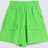 Шорты для девочки арт Deloras 22160 размер 34/134-44/164 цвет салатовый