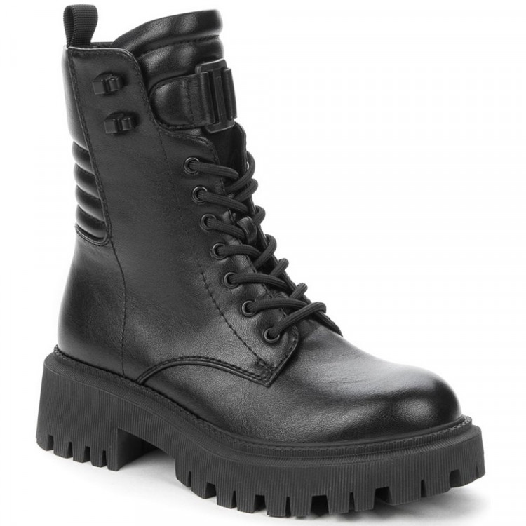 Ботинки для девочки (BETSY) черный верх-искусственная кожа подкладка - байка артикул 938326/04-01