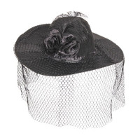 Шляпа карнавальная "Шикарная дама" арт.770-0381