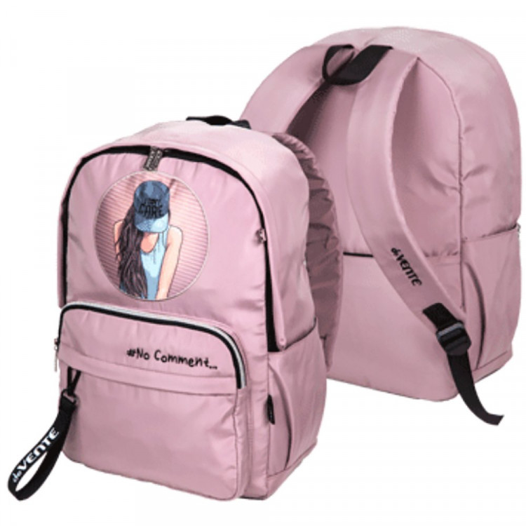 Рюкзак для девочки (deVENTE) No Comment 42x31x20 см арт.7032460