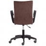 Кресло  офисное SPARK флок, коричневый (7)