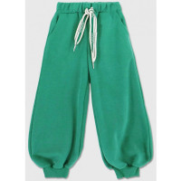 Брюки для девочки (Deloras) артикул 19571 размерный ряд 26/98-32/128 цвет темный хаки