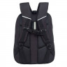 Рюкзак для мальчиков (Grizzly) арт RU-432-5/1 черный-бирюзовый 31х42х22 см