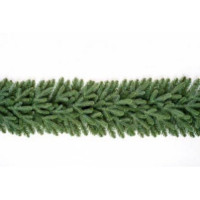 Гирлянда рождественская 270см хвоя литая+ПВХ, без украшений "Европейская" арт.ГЕС 32