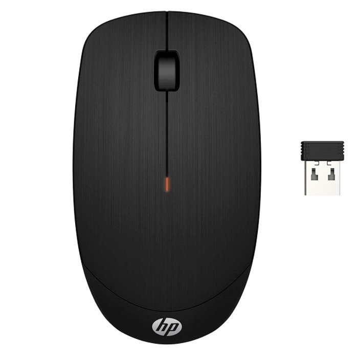 Мышь беспроводная HP X200 черный (USB)