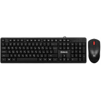 Клавиатура+мышь проводной Defender Line C-511 RU, USB, 1,8 м.,черный