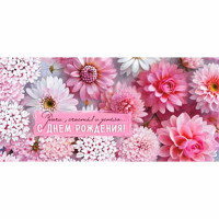 Конверт для денег С Днем Рождения! арт.90-2188