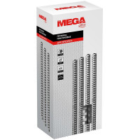 Пружины пластиковые 12мм 1уп/100шт (до 80листов) белые арт.255087/530913 (Ст.1)